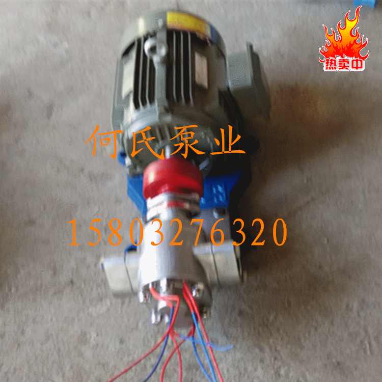 KCB-33.3不銹鋼電加熱齒輪泵